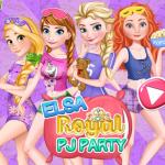 Elsa Royal Pj Party