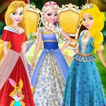 Princesses Tea Party In Wonderland